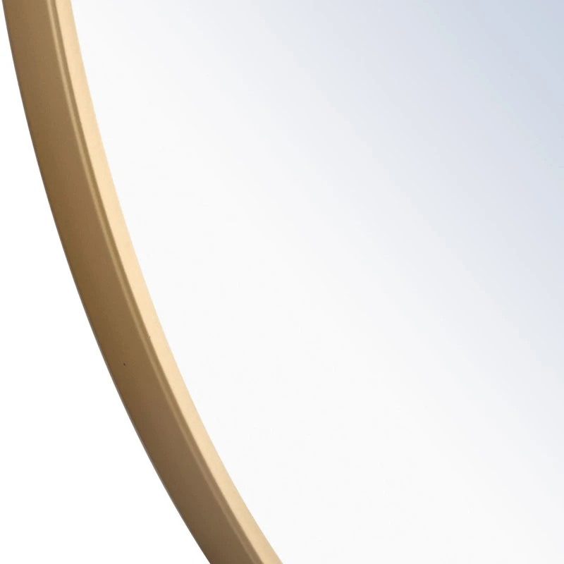 Elegant Furniture & Lighting Elegant Lighting MR403X-28 Eternity 28" Diameter Circular Metal - White 7 Elegant Furniture & Lighting Elegant Lighting MR403X-28 Eternity 28" Diameter Circular Metal - White - Image 5