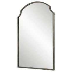 Vhomes Lights Beautiful Arch Top Metal Frame Wall Mirror, Rich Dark Bronze -Laural Home Shop 62b1ec2603f048ae 8090 w800 h800 b1 p0