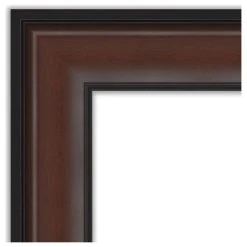 Amanti Art Harvard Walnut Non-Beveled Bathroom Wall Mirror - 22.5 X 28.5 In. 13 Amanti Art Harvard Walnut Non-Beveled Bathroom Wall Mirror - 22.5 X 28.5 In. -Laural Home Shop 62d11e1602bddc7e 6151 w800 h800 b1 p0
