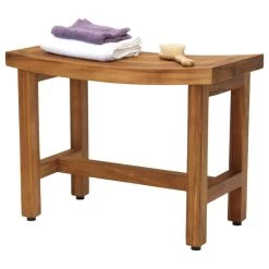 AquaTeak Patented 24" Sumba™ Lotus Teak Shower Bench 16 AquaTeak Patented 24" Sumba™ Lotus Teak Shower Bench -Laural Home Shop 63b1f6d90d94bf06 8340 w800 h800 b1 p0