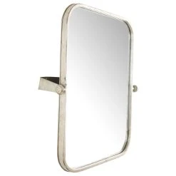 CREATIVE CO-OP Metal Framed Pivoting Wall Mirror, Brushed Gold 9 CREATIVE CO-OP Metal Framed Pivoting Wall Mirror, Brushed Gold -Laural Home Shop 63f142d00eb2e92b 1471 w800 h800 b1 p0
