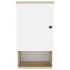 DEPOT ESHOP LLC Arya Medicine Cabinet, Light Oak, White