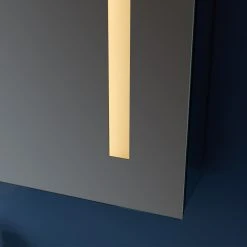 Vinnova Rectangular Frameless Lighted Medicine Cabinet Wall Mounted Mirror, 24" 19 Vinnova Rectangular Frameless Lighted Medicine Cabinet Wall Mounted Mirror, 24" -Laural Home Shop 6461e6d401a9bfad 4999 w800 h800 b0 p0