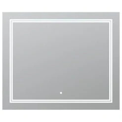 AQUADOM SOHO LED Lighted Bathroom Fog Free Dimmable Mirror 40"x30"x1"