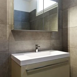 AQUADOM Royale Bathroom Medicine Cabinet 3X Magnifying Mirror 24"x40"x5" -Laural Home Shop 6491439d00b3dfee 8363 w800 h800 b0 p0