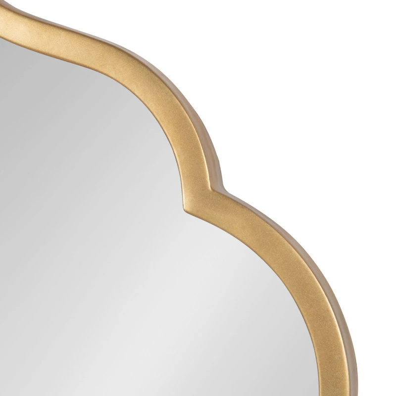 Uniek Rowla Framed Wall Mirror, Gold 20x30 5 Uniek Rowla Framed Wall Mirror, Gold 20x30 - Image 3