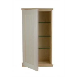 Timber Tree Cabinets Sandalwood On The Wall Primed Cabinet 19.5h X 15.5w X 4.25d