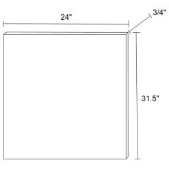 Decor Wonderland Mirrors Decor Wonderland Frameless Square Beveled Mirror -Laural Home Shop 6531d403042ed66f 9037 w800 h800 b1 p0