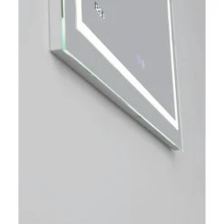 AQUADOM Daytona LED Lighted Bathroom Fog Free Dimmable Mirror 60"x30"x1" -Laural Home Shop 65717ce30e10f9a6 1535 w800 h800 b0 p0