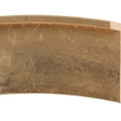 OVALCREST By The Oval And Round Mirror Store Medina Framed Oval Mirror, Gold Leaf, 25"x31" -Laural Home Shop 6591a19e00903f8d 1379 w800 h800 b0 p0