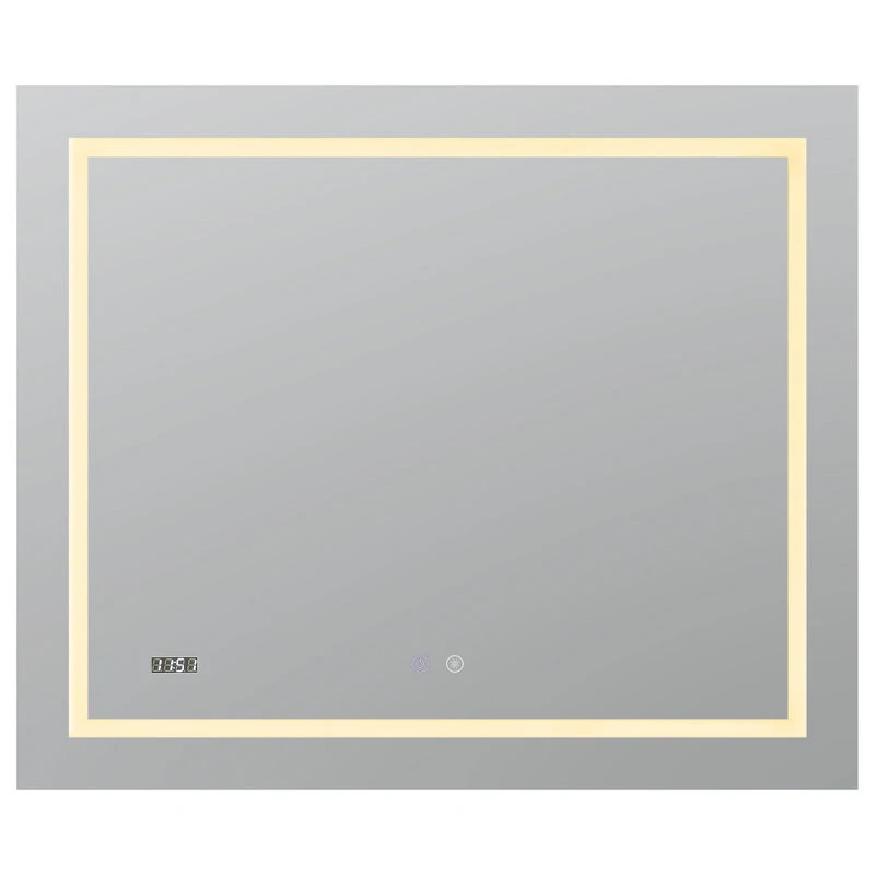 AQUADOM Daytona LED Lighted Bathroom Fog Free Dimmable Mirror 40"x30"x1" 3 AQUADOM Daytona LED Lighted Bathroom Fog Free Dimmable Mirror 40"x30"x1"