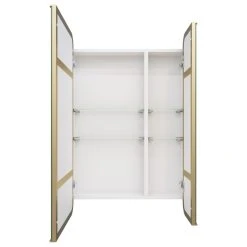 Glass Warehouse Medicine Cabinets, Satin Brass -Laural Home Shop 6641f95e0320b082 0309 w800 h800 b1 p0