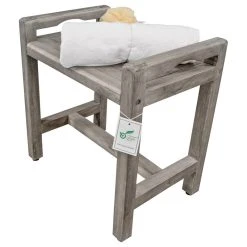 DecoTeak CoastalVogue Eleganto 20" Wide ShowerBench GR107, Gray -Laural Home Shop 66b172df0fdd0cbb 7166 w800 h800 b1 p0