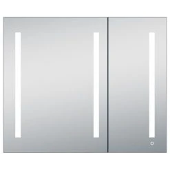 Innoci-usa Melania 42”W X 35”H Double-door Recessed Lighted Medicine Cabinet