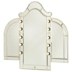 Michael Amini Aico Hollywood Swank Vanity Mirror, Crystal Croc 03068RN-09