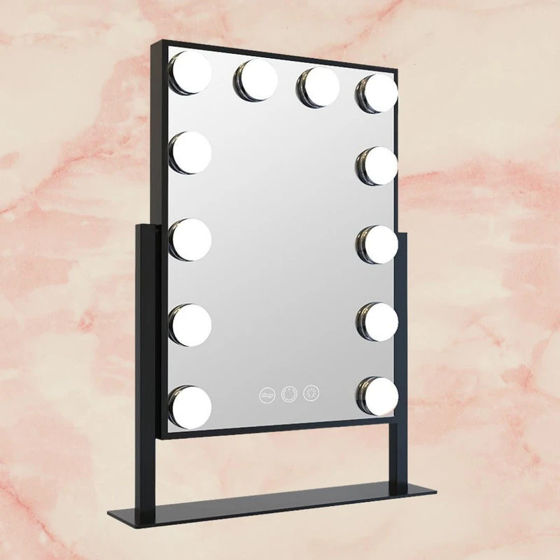 Impressions Vanity Company Hollywood Tri-Tone XL Makeup Mirror, Black 8 Impressions Vanity Company Hollywood Tri-Tone XL Makeup Mirror, Black - Image 6