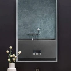 Ancerre Designs Immersion LED Frameless Mirror, 24" 17 Ancerre Designs Immersion LED Frameless Mirror, 24" -Laural Home Shop 6871fbd600ec965c 6121 w800 h800 b0 p0