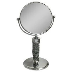 TATARA Nu Steel Beaded Heart Mirror