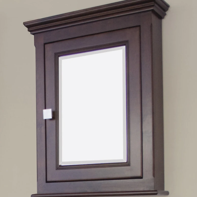 American Imaginations American Imagination 24"W Medicine Cabinet, Tobacco 4 American Imaginations American Imagination 24"W Medicine Cabinet, Tobacco - Image 2