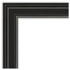 Amanti Art Ridge Black Beveled Bathroom Wall Mirror - 41.5 X 29.5 In. 11 Amanti Art Ridge Black Beveled Bathroom Wall Mirror - 41.5 X 29.5 In. -Laural Home Shop 6a618ce40d1d1a70 5263 w800 h800 b1 p0