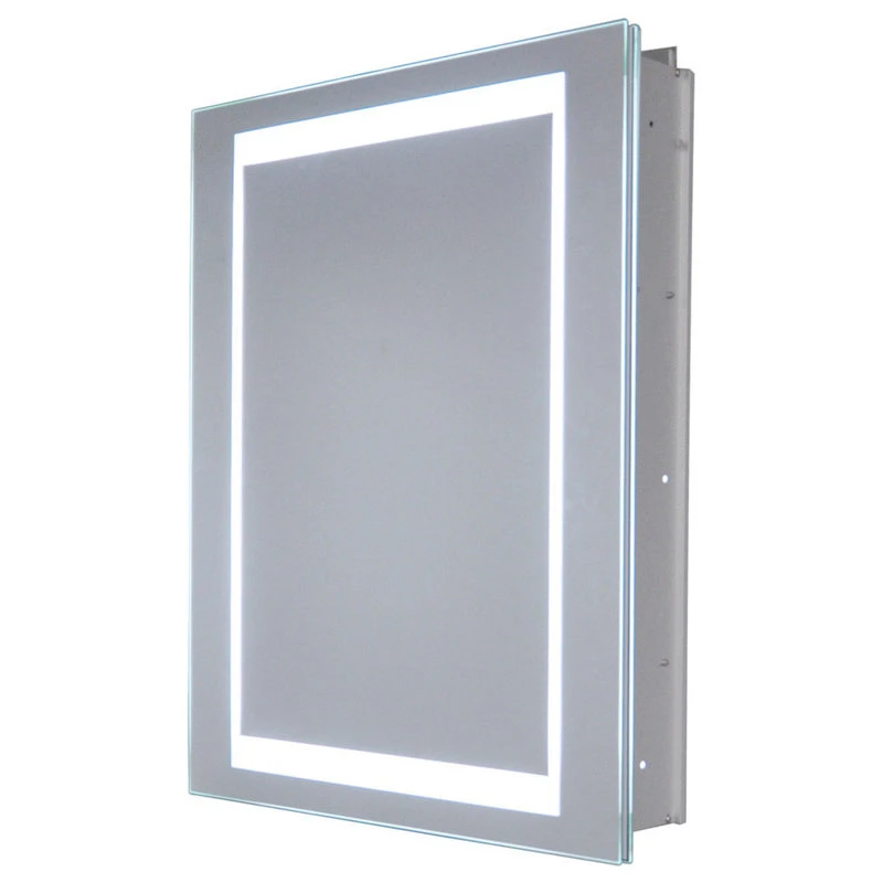Innoci-usa Recessed LED Medicine Cabinet 16"W X 20"H, Right Hinge 3 Innoci-usa Recessed LED Medicine Cabinet 16"W X 20"H, Right Hinge