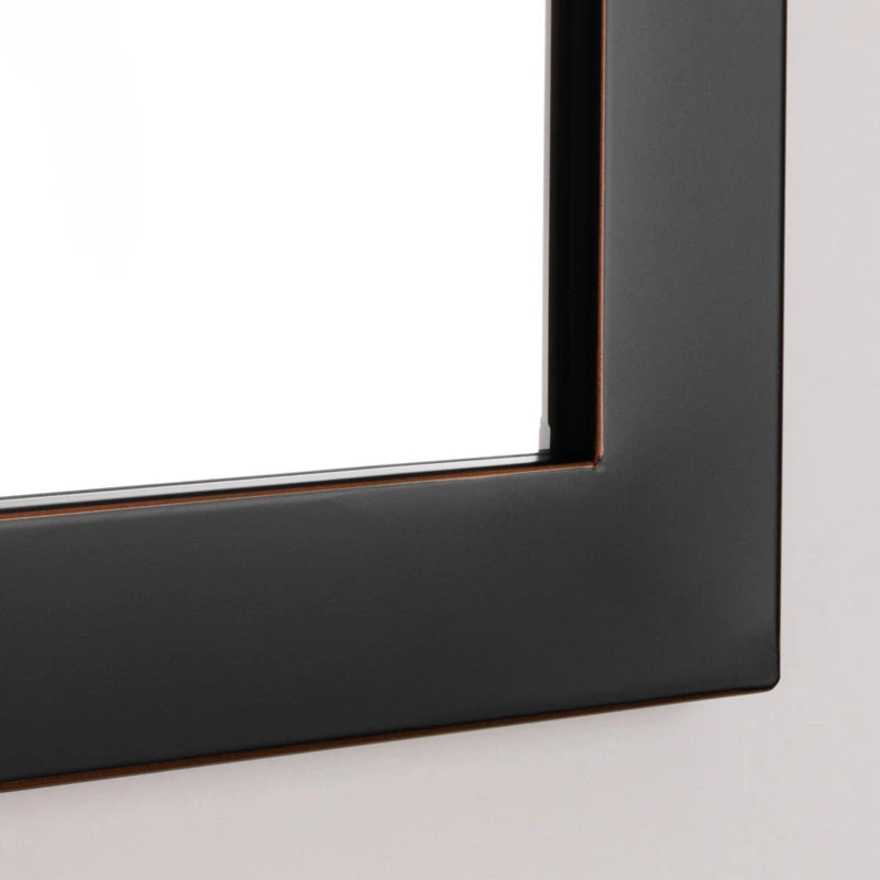 Headwest Inc Classic Oil Rubbed Bronze Metal Frame Mirror, 30" X 40" 8 Headwest Inc Classic Oil Rubbed Bronze Metal Frame Mirror, 30" X 40" - Image 6