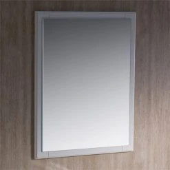 Fresca Oxford 26" Antique White Framed Rectangular Mirror -Laural Home Shop 6c01c3ff03a2aeec 1703 w800 h800 b0 p0