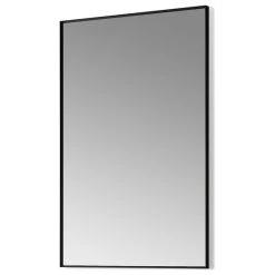 Altair Sassi Rectangle Bathroom/Vanity Aluminum Framed Wall Mirror, Matt Black, 24" -Laural Home Shop 6c41cfb3028610e6 4755 w800 h800 b1 p0