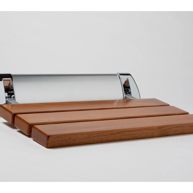 Amerec Teak Shower Seat 4 Amerec Teak Shower Seat - Image 2