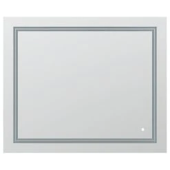 AQUADOM SOHO LED Lighted Bathroom Fog Free Dimmable Mirror 36"x30"x1" -Laural Home Shop 6c61ff0f0e5d94b3 7192 w800 h800 b1 p0