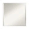 Amanti Art Wedge White Beveled Bathroom Wall Mirror - 24 X 24 In. -Laural Home Shop 6ca191fb0ec6c428 6804 w800 h800 b0 p0