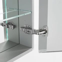 AQUADOM Royale Plus LED Medicine Cabinet Defogger Right Hinge 24"x30"x5" 19 AQUADOM Royale Plus LED Medicine Cabinet Defogger Right Hinge 24"x30"x5" -Laural Home Shop 6d81b0f903619a5d 1208 w800 h800 b0 p0