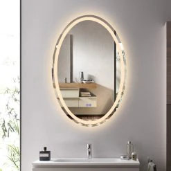 CHLOE Lighting, Inc. CHLOE Lighting SPECULO Back Lit LED Mirror 4000K, Warm White, 24" -Laural Home Shop 6df1894e00a3e6e6 5607 w800 h800 b0 p0