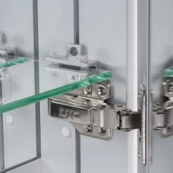 Miseno MMC3023MC 23" X 30" Frameless 1 Door Medicine Cabinet - Brushed Nickel -Laural Home Shop 6df1ad170fbfa896 2716 w800 h800 b0 p0