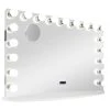 Impressions Vanity Company Hollywood Premiere Pro Max Vanity Mirror With Bluetooth, White