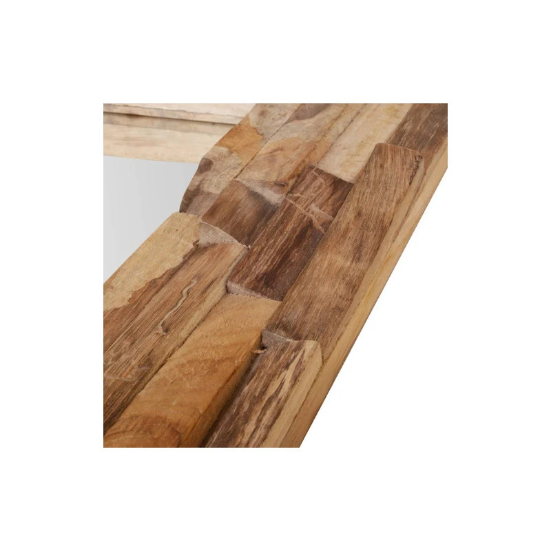 Vida XL International B.V. VidaXL Decorative Mirror Handmade Teak 35.4" Rectangular Wall Hall Ornament 12 Vida XL International B.V. VidaXL Decorative Mirror Handmade Teak 35.4" Rectangular Wall Hall Ornament - Image 10