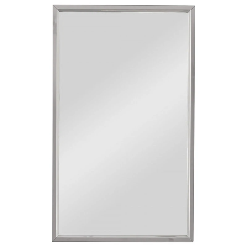 Unique Mirrors Stainless Steel Rectangular Wall Mirror, Bathroom Mirror, 18 X 30 3 Unique Mirrors Stainless Steel Rectangular Wall Mirror, Bathroom Mirror, 18 X 30