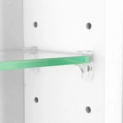 Timber Tree Cabinets Dolphin Slab Panel Frameless Recessed Medicine Cabinet With LED Light - 14 X 18, -Laural Home Shop 6f01f99102ab5143 5216 w800 h800 b0 p0