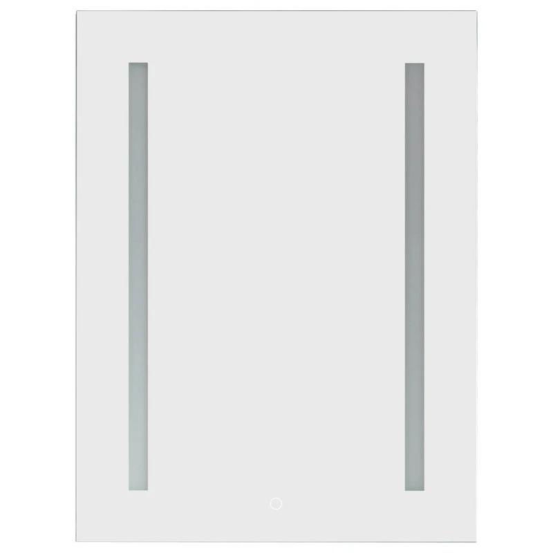Vinnova Rectangular Frameless Lighted Medicine Cabinet Wall Mounted Mirror, 24" 12 Vinnova Rectangular Frameless Lighted Medicine Cabinet Wall Mounted Mirror, 24" - Image 10