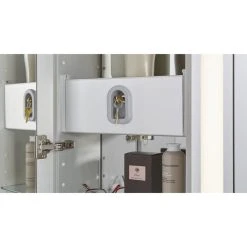 Robern M Series Cabinet 20"x40"x4" Flat Top Polished Edge Right Hinge, MC2040D4FPR -Laural Home Shop 701121820dd2afad 8971 w800 h800 b0 p0