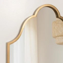 Uniek Rowla Framed Wall Mirror, Gold 20x30 17 Uniek Rowla Framed Wall Mirror, Gold 20x30 -Laural Home Shop 70a14aab00e89d7a 5361 w800 h800 b0 p0