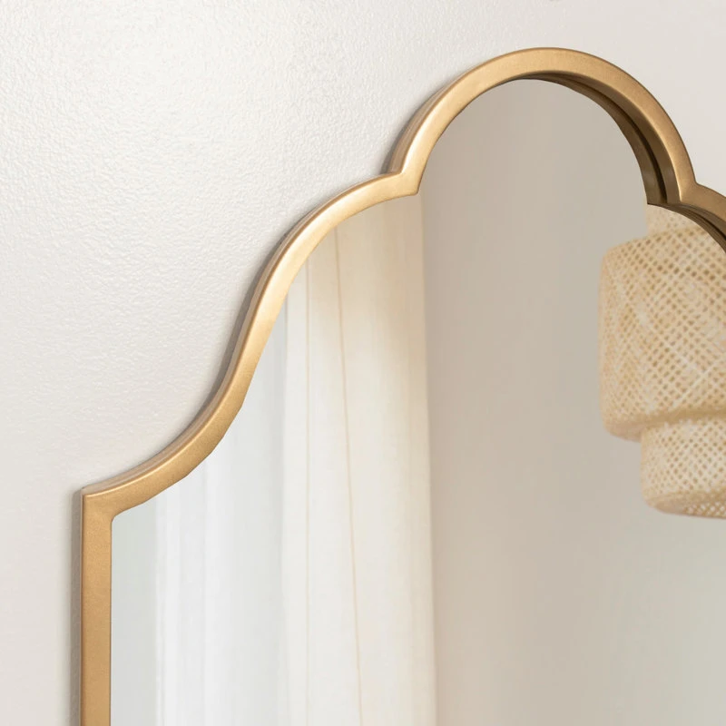 Uniek Rowla Framed Wall Mirror, Gold 20x30 10 Uniek Rowla Framed Wall Mirror, Gold 20x30 - Image 8