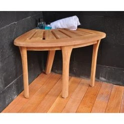 Teak Deals Stool, Teak Corner Stool -Laural Home Shop 712111c604ff48a2 9482 w800 h800 b0 p0