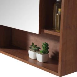 Fine Fixtures Surface Mount Bathroom Medicine Cabinet, Walnut. -Laural Home Shop 7141c1950d530186 4221 w800 h800 b0 p0