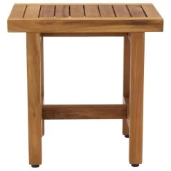 AquaTeak Patented 18" Spa Lotus Teak Shower Bench -Laural Home Shop 71c1e89c0d93ba81 0232 w800 h800 b1 p0