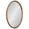 Uniek Hogan Oval Framed Wall Mirror, Rustic Brown 24x36 -Laural Home Shop 727147e90fb40f4e 3778 w800 h800 b1 p0
