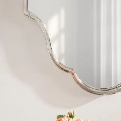 Uniek Rowla Framed Wall Mirror, Silver 23x37 -Laural Home Shop 7281be1500c78c58 5385 w800 h800 b0 p0