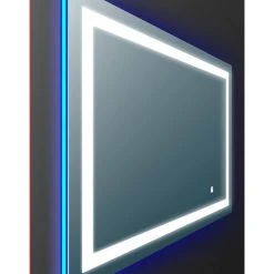 Eviva LLC Eviva Deco Piece Wall Mounted Lighted Vanity, Backlit LED Mirror W/ Frame Lights 9 Eviva LLC Eviva Deco Piece Wall Mounted Lighted Vanity, Backlit LED Mirror W/ Frame Lights -Laural Home Shop 7281fd390be93d99 1571 w800 h800 b0 p0