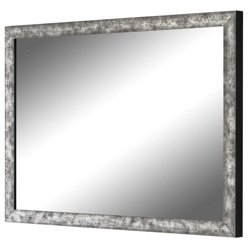 Hitchcock Butterfield Forge Hammered Silver Mirror, 35"x35" 6 Hitchcock Butterfield Forge Hammered Silver Mirror, 35"x35" - Image 4