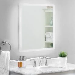 Eisen Home SmartLED Illuminated Fog-Free Bathroom Mirror With Bluetooth Speakers And Dimmer -Laural Home Shop 73e1dc950b60eefa 3009 w800 h800 b0 p0